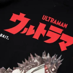 BAIT X Ultraman Men Fight Hoody (black) -Marvia Wear Sales Store baultfighthdybk 5