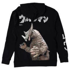 BAIT X Ultraman Men Monster Hoody (black) -Marvia Wear Sales Store baultmonhdybk 4