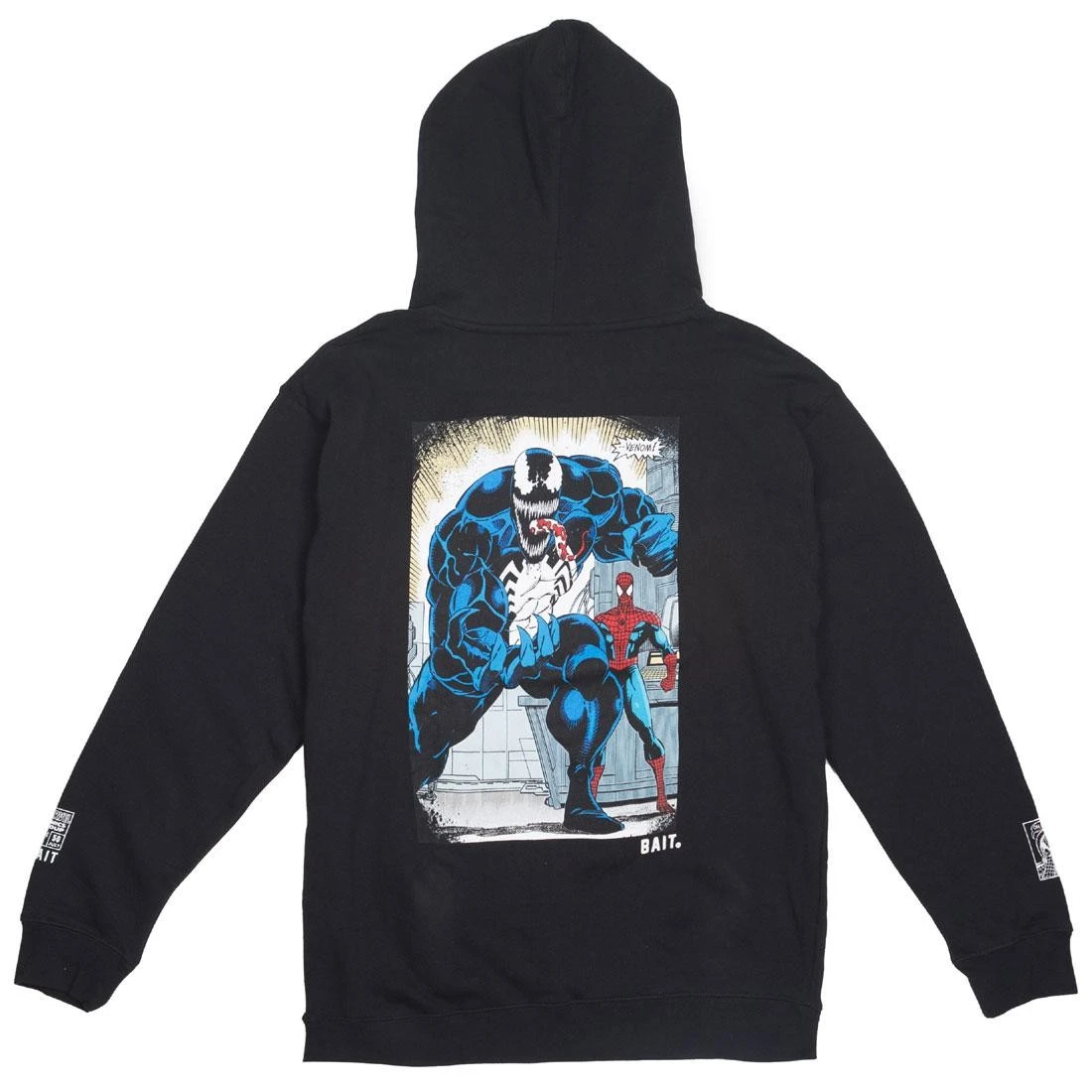 BAIT X Marvel Men Venom Stance Hoody (black) 2 BAIT X Marvel Men Venom Stance Hoody (black) - Image 2