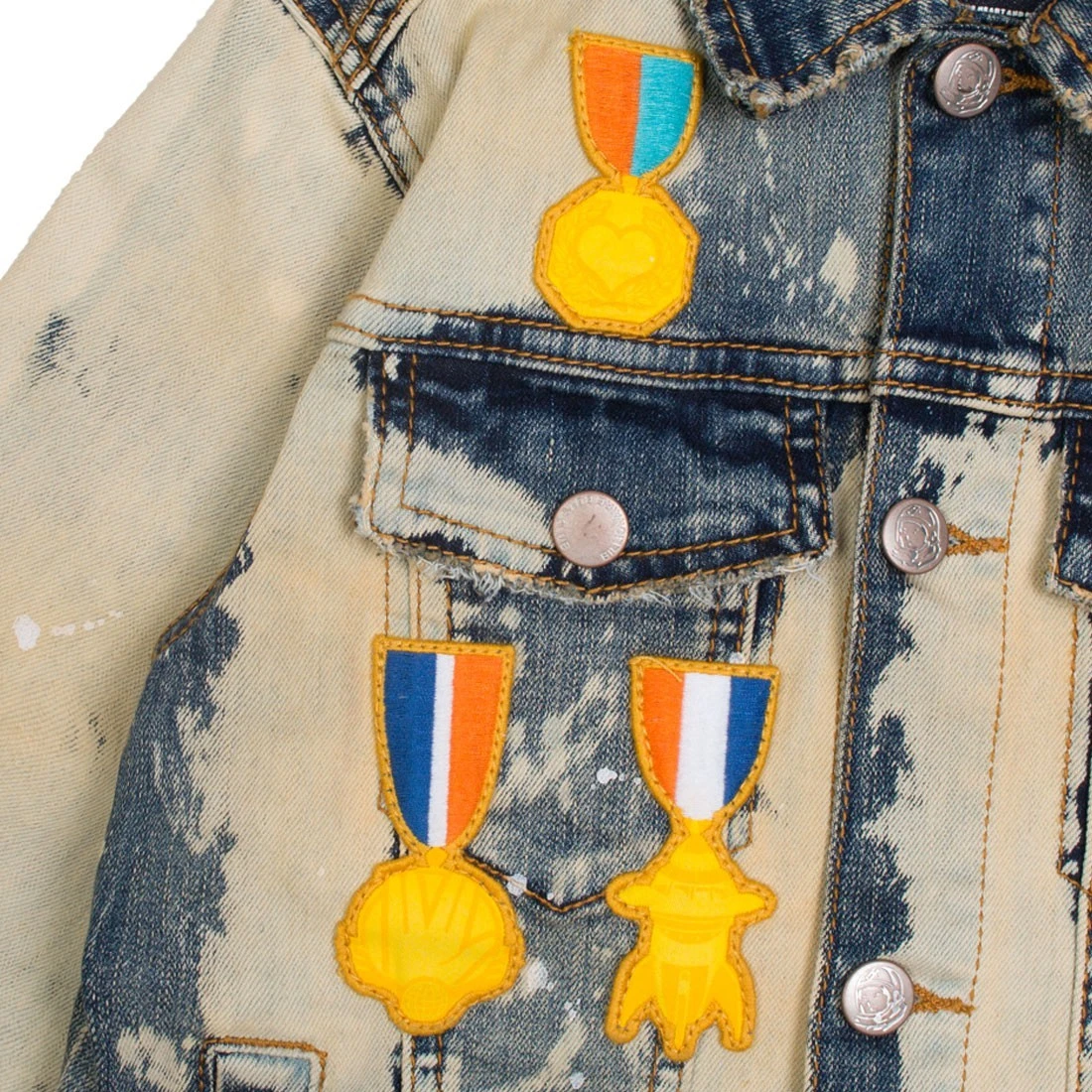 Billionaire Boys Club Little Kids Tiger Scout Jacket (blue / Taurus Denim) 2 Billionaire Boys Club Little Kids Tiger Scout Jacket (blue / Taurus Denim) - Image 2