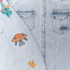 Billionaire Boys Club Men Hillside Long Sleeve Shirt (blue / Denim) 7 Billionaire Boys Club Men Hillside Long Sleeve Shirt (blue / Denim) -Marvia Wear Sales Store bb8111600inf 4