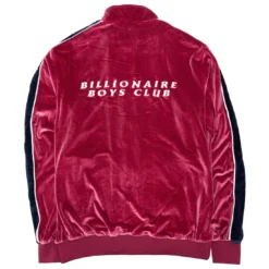 Billionaire Boys Club Men Flight Velour Jacket (burgundy) 6 Billionaire Boys Club Men Flight Velour Jacket (burgundy) -Marvia Wear Sales Store bb8117406ane 3