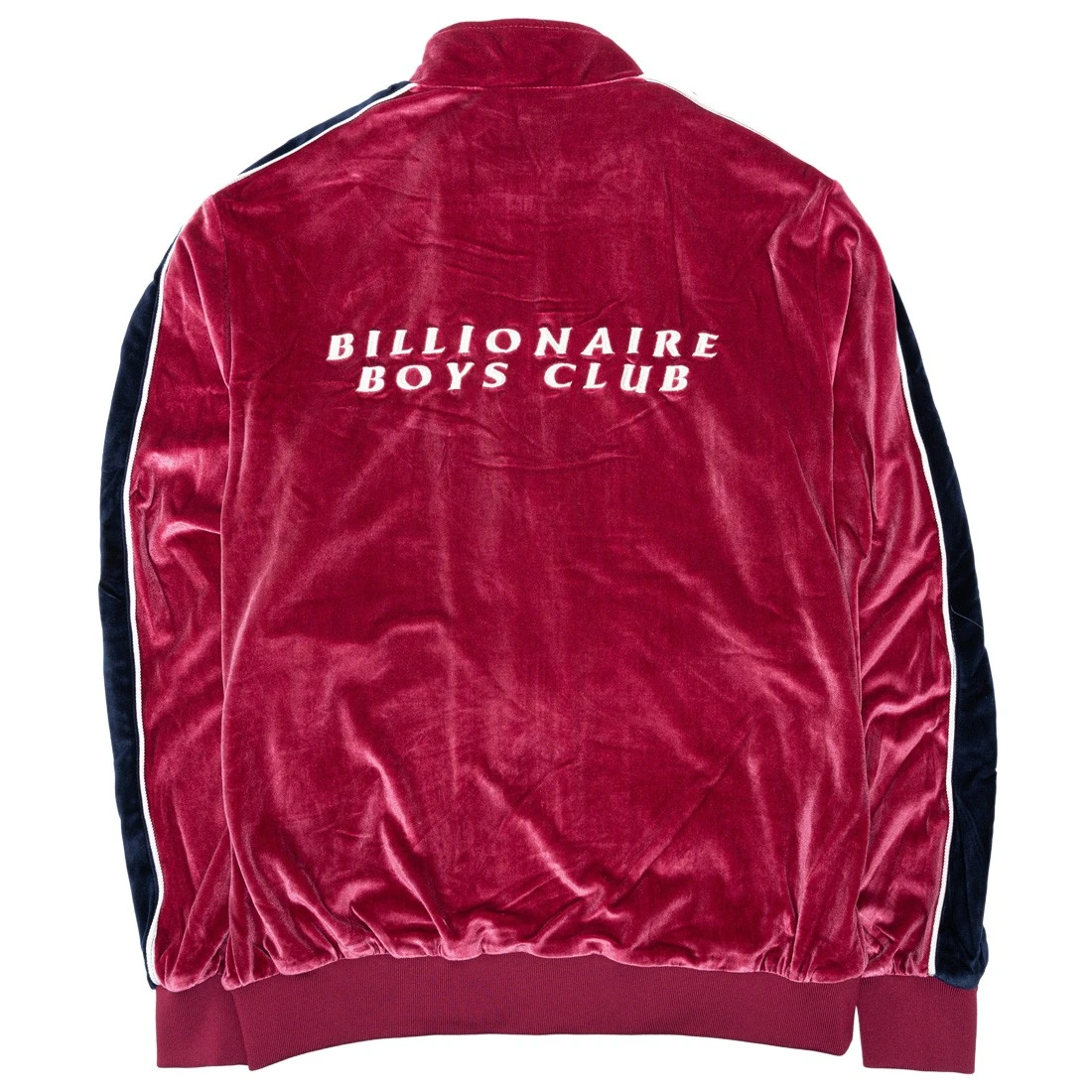 Billionaire Boys Club Men Flight Velour Jacket (burgundy) 3 Billionaire Boys Club Men Flight Velour Jacket (burgundy) - Image 3