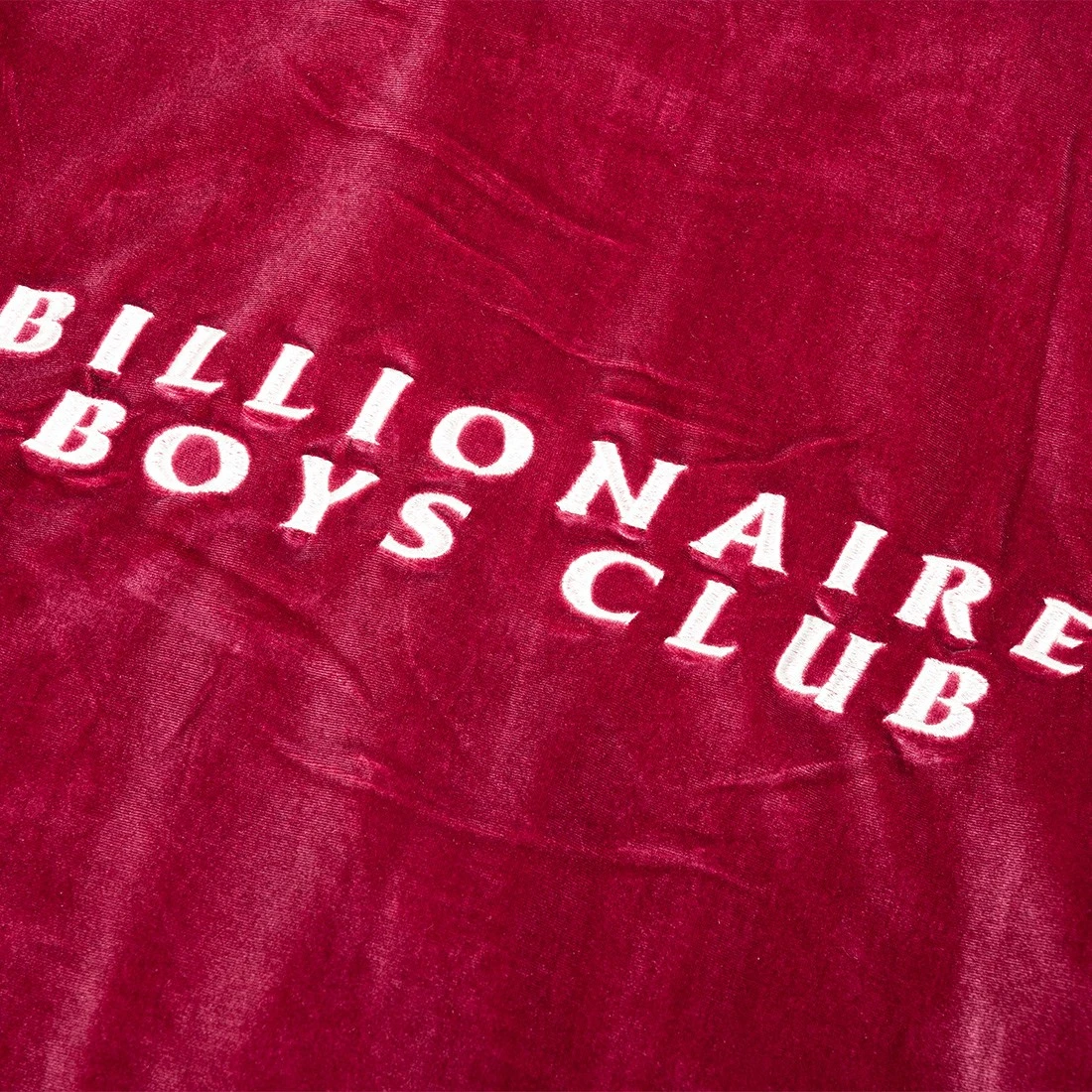 Billionaire Boys Club Men Flight Velour Jacket (burgundy) 4 Billionaire Boys Club Men Flight Velour Jacket (burgundy) - Image 4