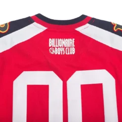 Billionaire Boys Club Men Don't Give A Puck Long Sleeve Knit (red) -Marvia Wear Sales Store bb8819313red 5
