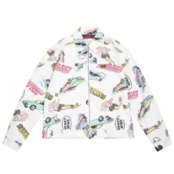 Billionaire Boys Club Men Gear Head Jacket (white)