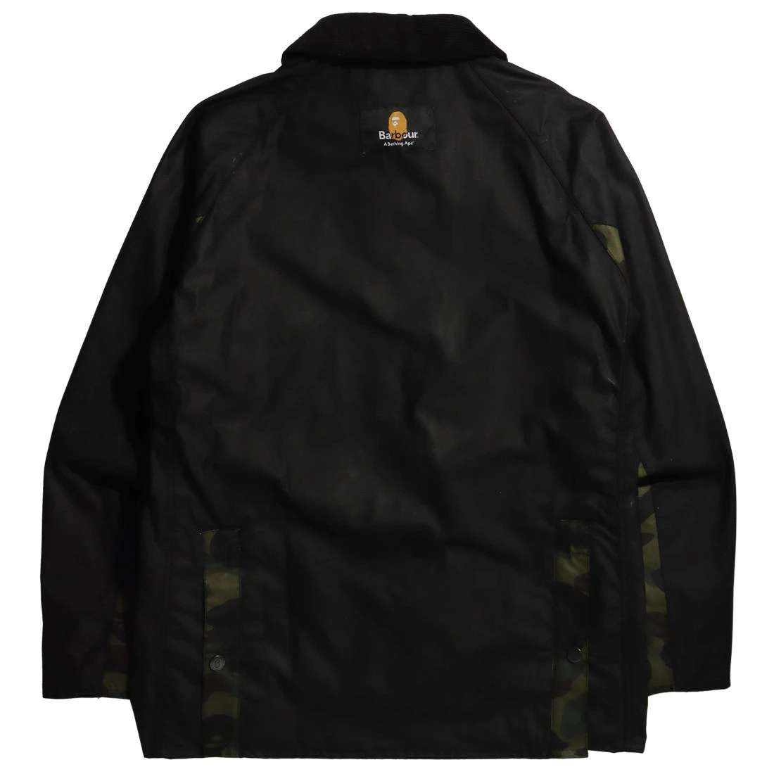 Barbour X A Bathing Ape Men Camo Bedale Wax Jacket (camo) 2 Barbour X A Bathing Ape Men Camo Bedale Wax Jacket (camo) - Image 2