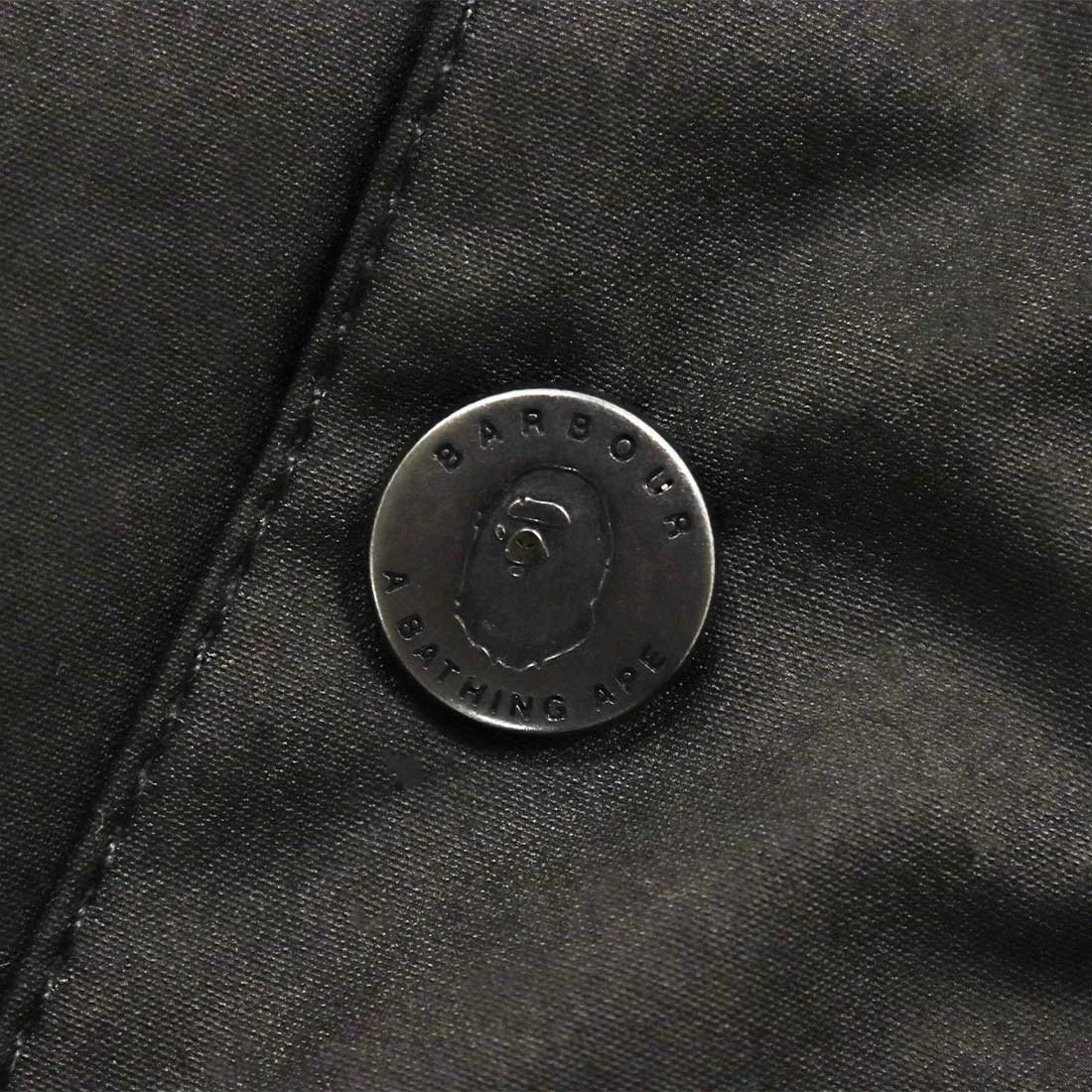 Barbour X A Bathing Ape Men Camo Bedale Wax Jacket (camo) 4 Barbour X A Bathing Ape Men Camo Bedale Wax Jacket (camo) - Image 4