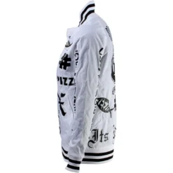 Dimepiece Women Verbage Varsity Jacket (white) -Marvia Wear Sales Store dpc14oe01wht thum3 3 3453 49741