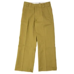 Dickies Women Cropped Ankle Pants (green / Moss)