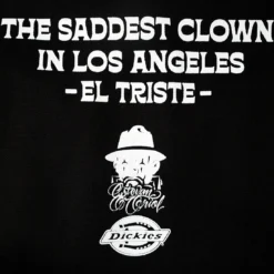 Dickies X Estevan Oriol Men El Triste Clown Jacket (black) -Marvia Wear Sales Store dxjt75e1bk 3