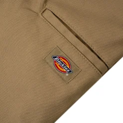 Dickies Men Flat Frotn Double Knee Pants (brown / Khaki) -Marvia Wear Sales Store dxwpr03kha 4