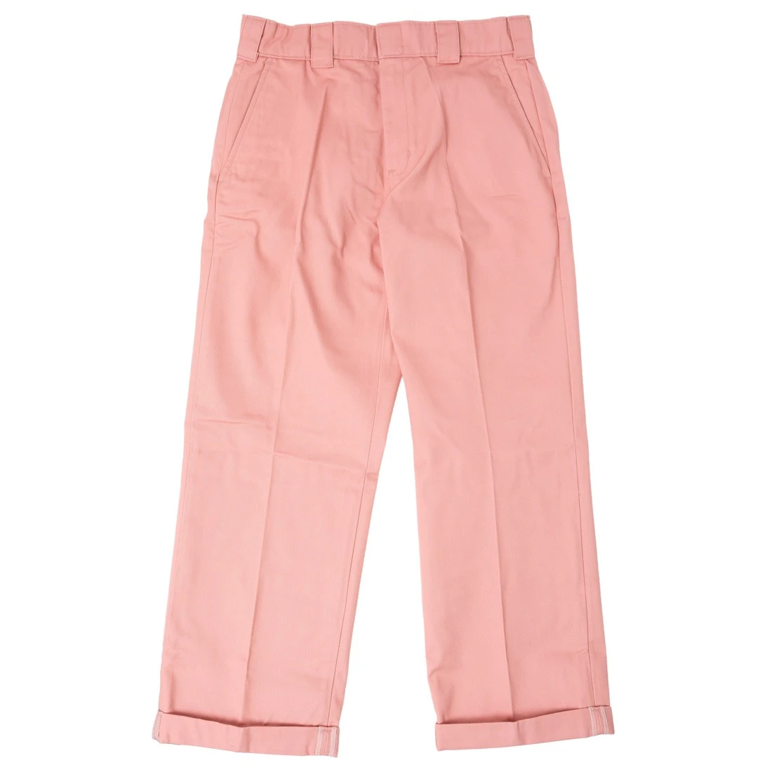 Dickies Men Regular Fit Cuffed Pant (pink / Stonewash Rosette) 1 Dickies Men Regular Fit Cuffed Pant (pink / Stonewash Rosette)