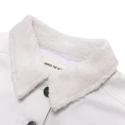 Honor The Gift Women HTG Waxed Jacket (white) -Marvia Wear Sales Store hgg220416wht 4
