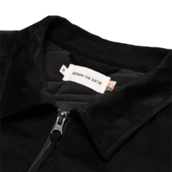 Honor The Gift Men Suede Band Jacket (black) 11 Honor The Gift Men Suede Band Jacket (black) -Marvia Wear Sales Store hgg220462blk 4