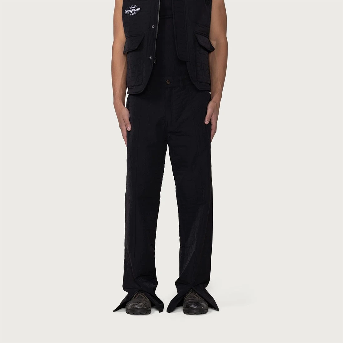 Honor The Gift Men H Quilted Pants (black) 9 Honor The Gift Men H Quilted Pants (black) - Image 9