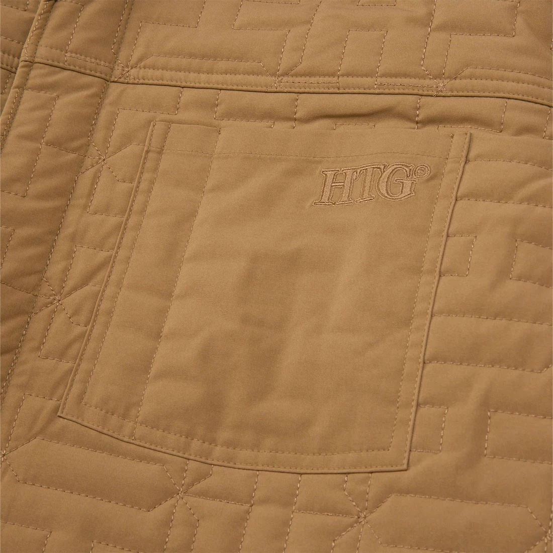 Honor The Gift Men H Quilted Jacket (khaki) 2 Honor The Gift Men H Quilted Jacket (khaki) - Image 2