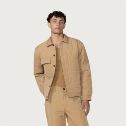 Honor The Gift Men H Quilted Jacket (khaki) 15 Honor The Gift Men H Quilted Jacket (khaki) -Marvia Wear Sales Store hgg230166kha 8