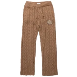 Honor The Gift Men Cable Knit Pants (brown / Tan)
