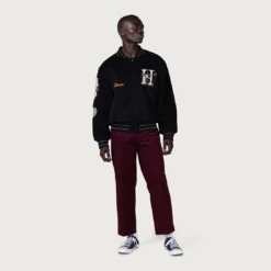 Honor The Gift Men Letterman Jacket (black) 16 Honor The Gift Men Letterman Jacket (black) -Marvia Wear Sales Store hghtg220363blk 7