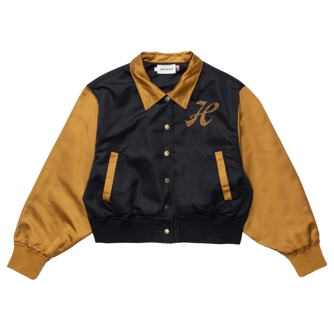 Honor The Gift Women Stadium Jacket (black) 1 Honor The Gift Women Stadium Jacket (black)