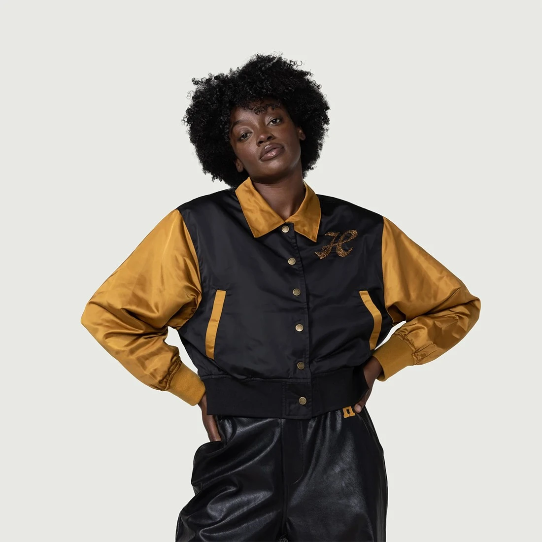 Honor The Gift Women Stadium Jacket (black) 8 Honor The Gift Women Stadium Jacket (black) - Image 8