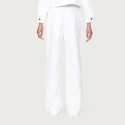 Honor The Gift Women Twill Trouser Pants (white) -Marvia Wear Sales Store hgwg220412wht 5