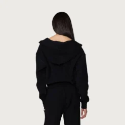 Honor The Gift Women Reversed Honoree Zip Up Hoody (black) -Marvia Wear Sales Store hgwg220451blk 8