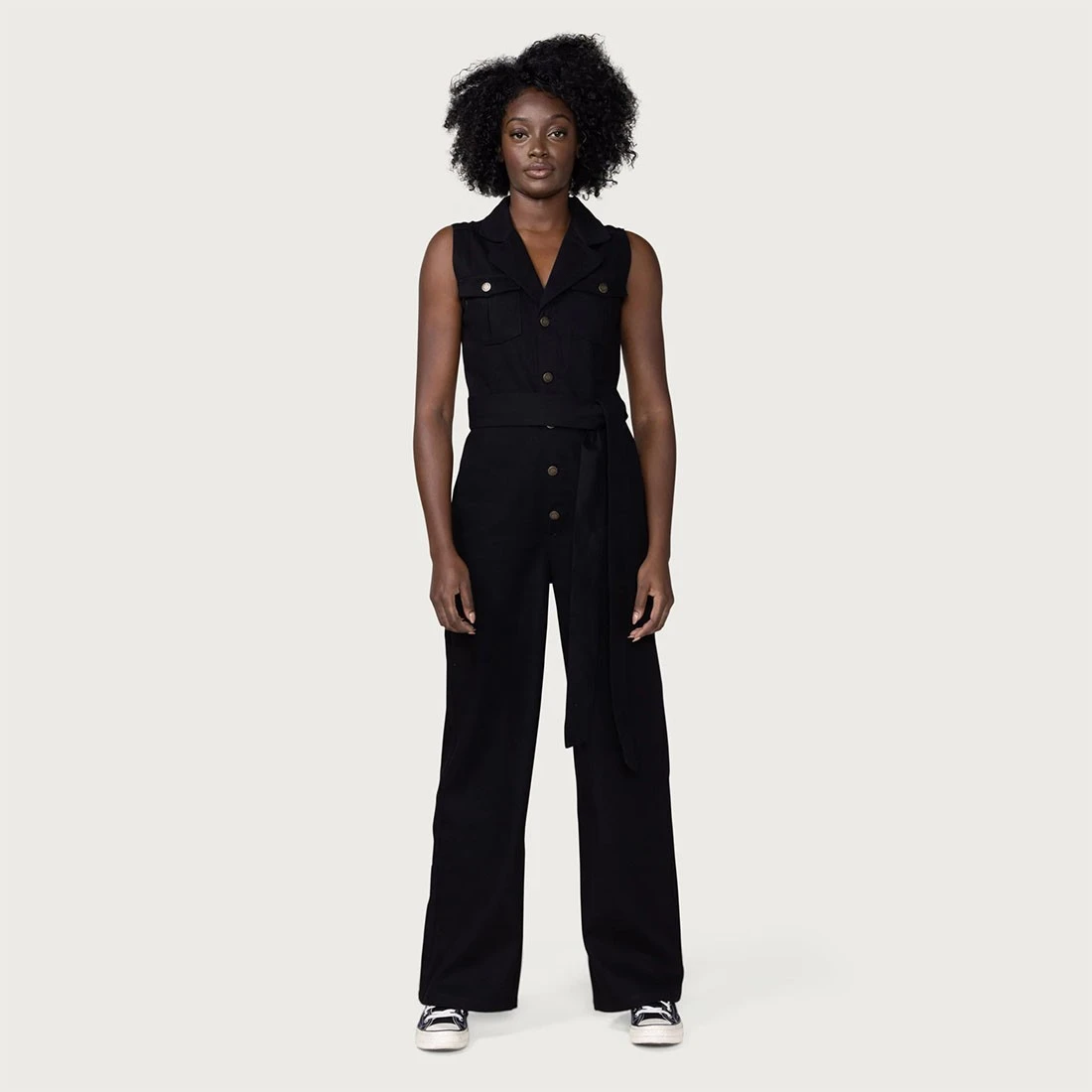 Honor The Gift Women Service Jumpsuit (black) 5 Honor The Gift Women Service Jumpsuit (black) - Image 5