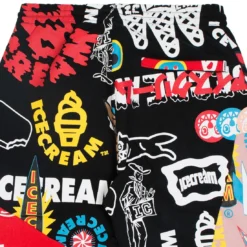 Ice Cream Men Coalition Sweatpants (black / Print) -Marvia Wear Sales Store ik4011102blk 4