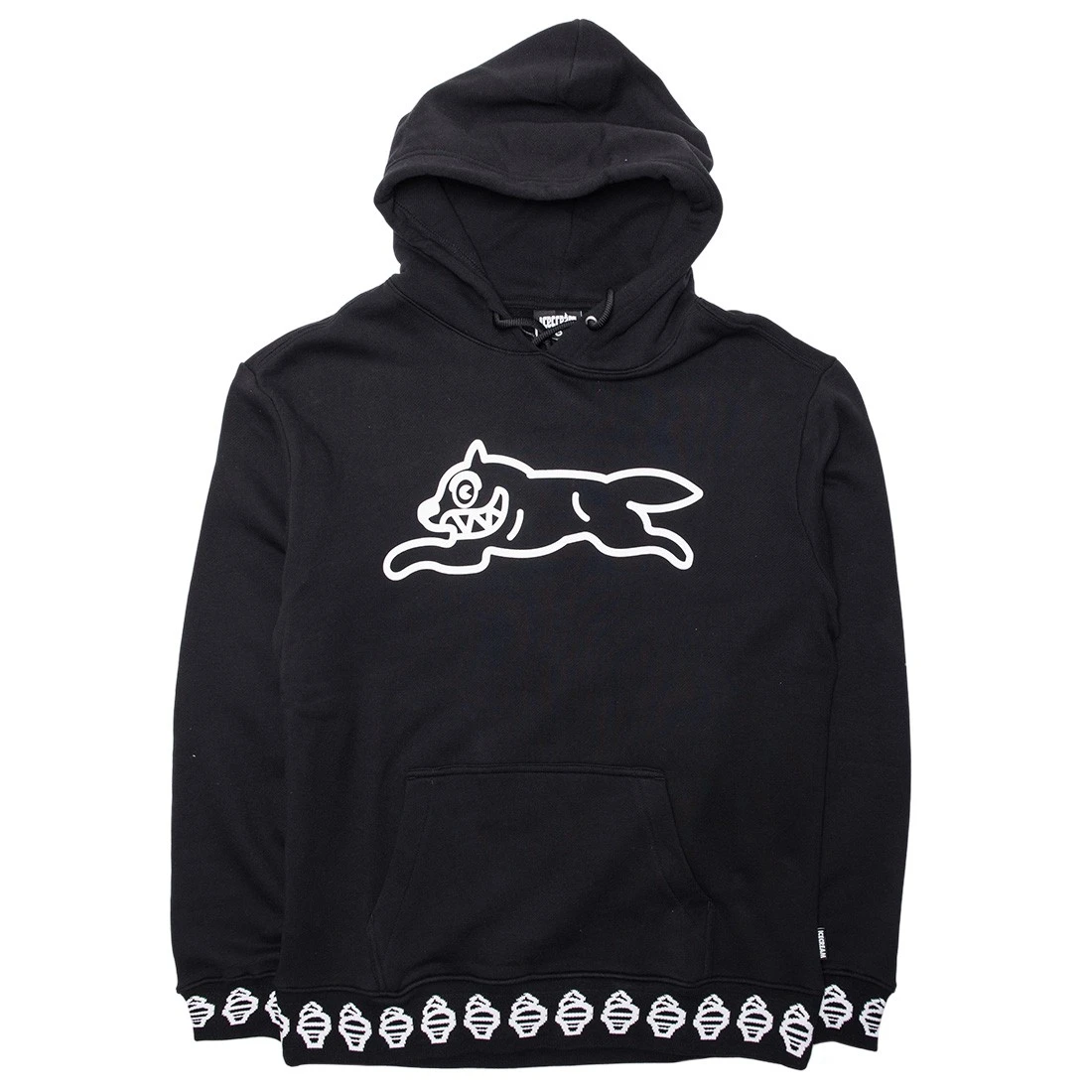 Ice Cream Men Cones Hoody (black) 1 Ice Cream Men Cones Hoody (black)