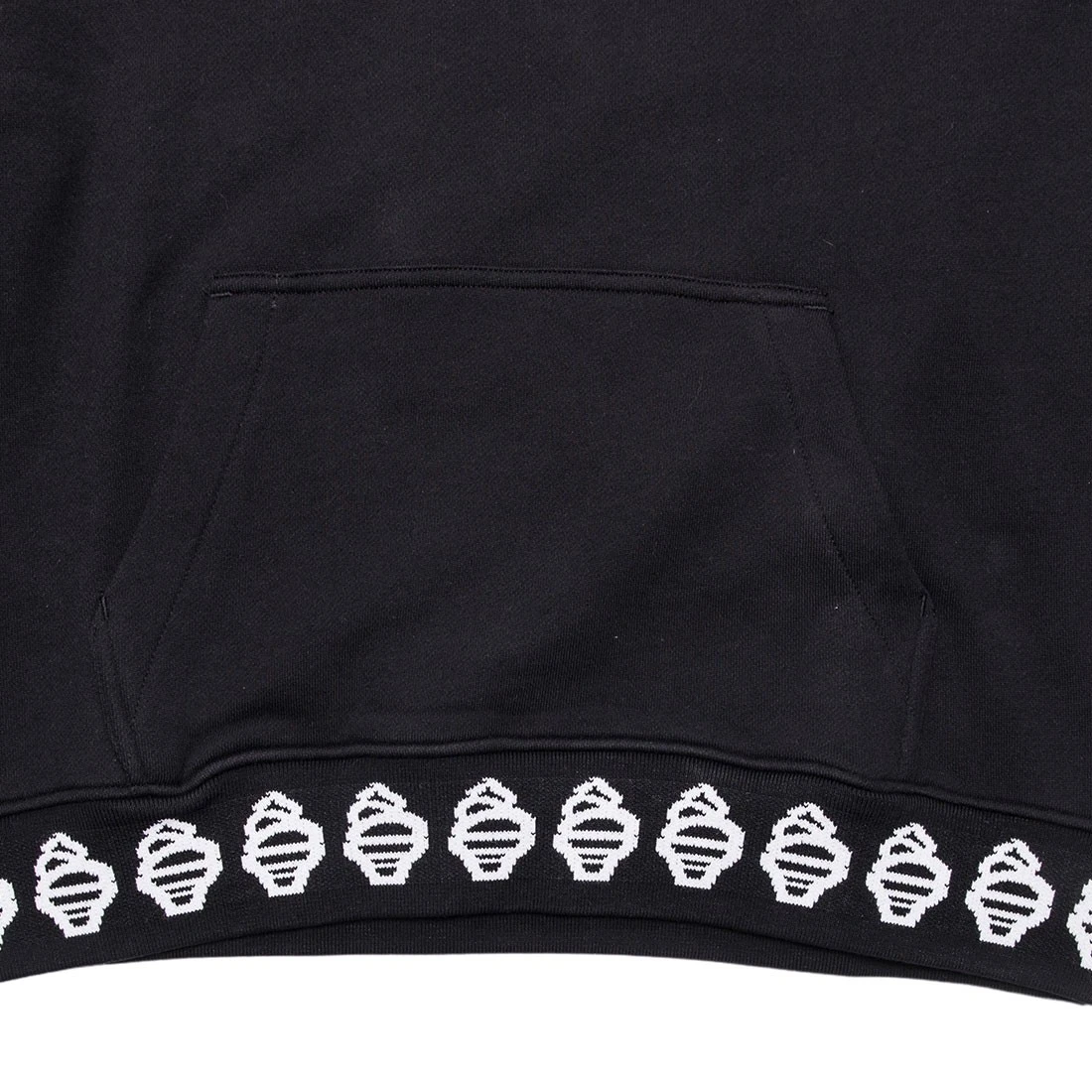 Ice Cream Men Cones Hoody (black) 3 Ice Cream Men Cones Hoody (black) - Image 3