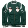 Ice Cream Men Faces Jacket (green)