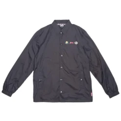 Ice Cream Men Coaches Jacket (black)