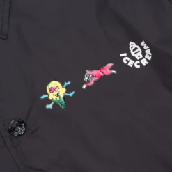 Ice Cream Men Coaches Jacket (black) 6 Ice Cream Men Coaches Jacket (black) -Marvia Wear Sales Store ik4817400blk 3