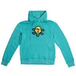 Ice Cream Men Chenille Hoody (blue / Aqua)