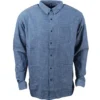 10 Deep Men Garment Supply Chambray Shirt (blue / Stone Wash)
