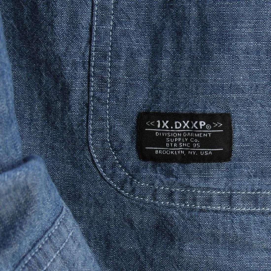 10 Deep Men Garment Supply Chambray Shirt (blue / Stone Wash) 4 10 Deep Men Garment Supply Chambray Shirt (blue / Stone Wash) - Image 4