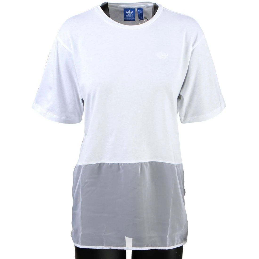 Adidas Women Basketball Tee Dress (white) 1 Adidas Women Basketball Tee Dress (white)