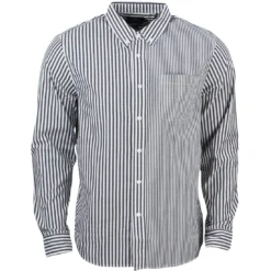 Stussy Men Multi Stripe Shirt (black)