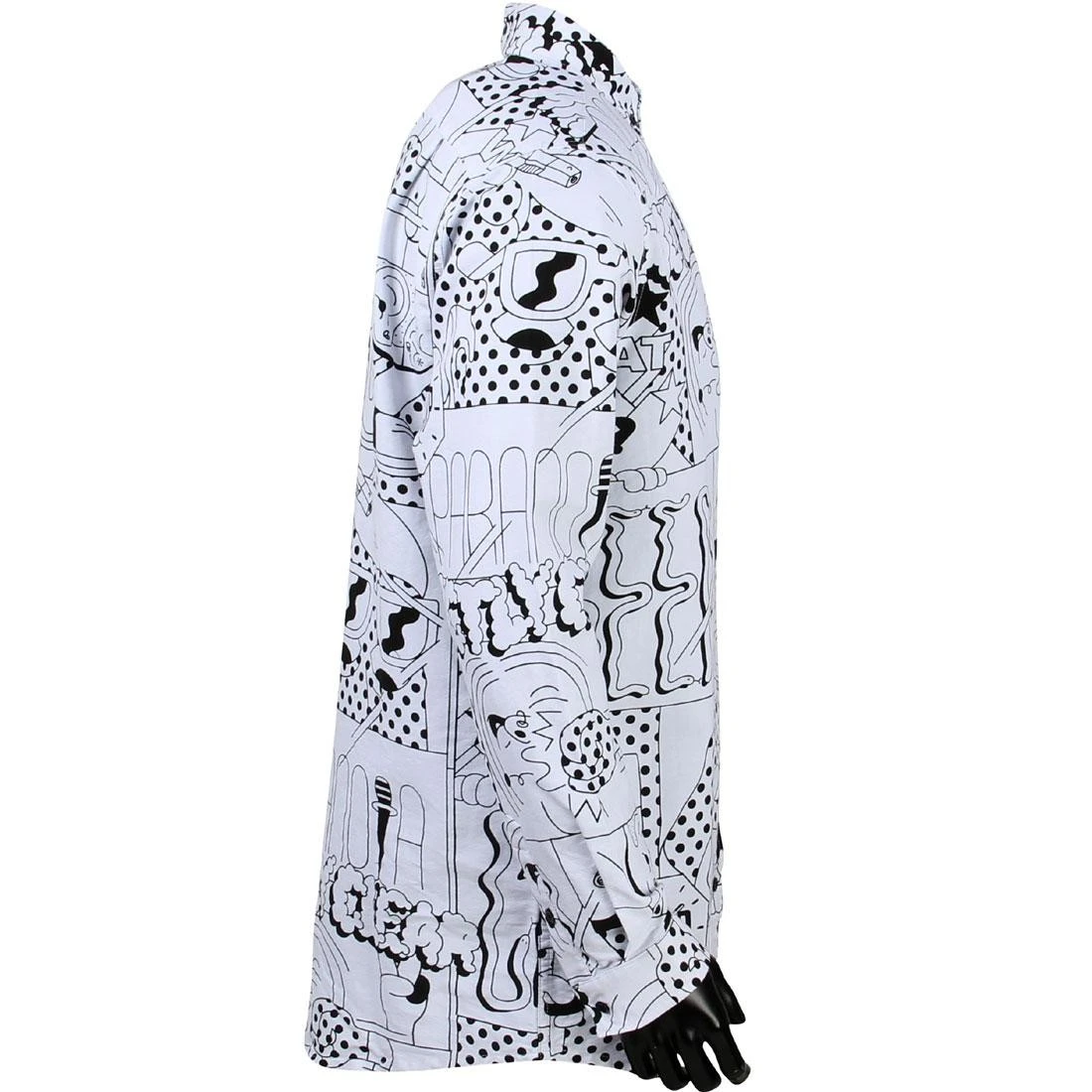 Lazy Oaf Men What Is It Shirt (white) 4 Lazy Oaf Men What Is It Shirt (white) - Image 4