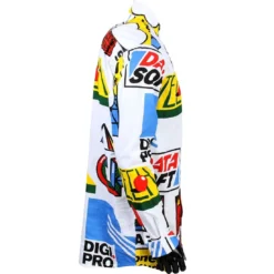 Lazy Oaf Men Software Shirt (white / Yellow) -Marvia Wear Sales Store img 2400