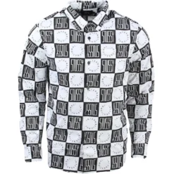 Stussy Men Block Check Shirt (white)