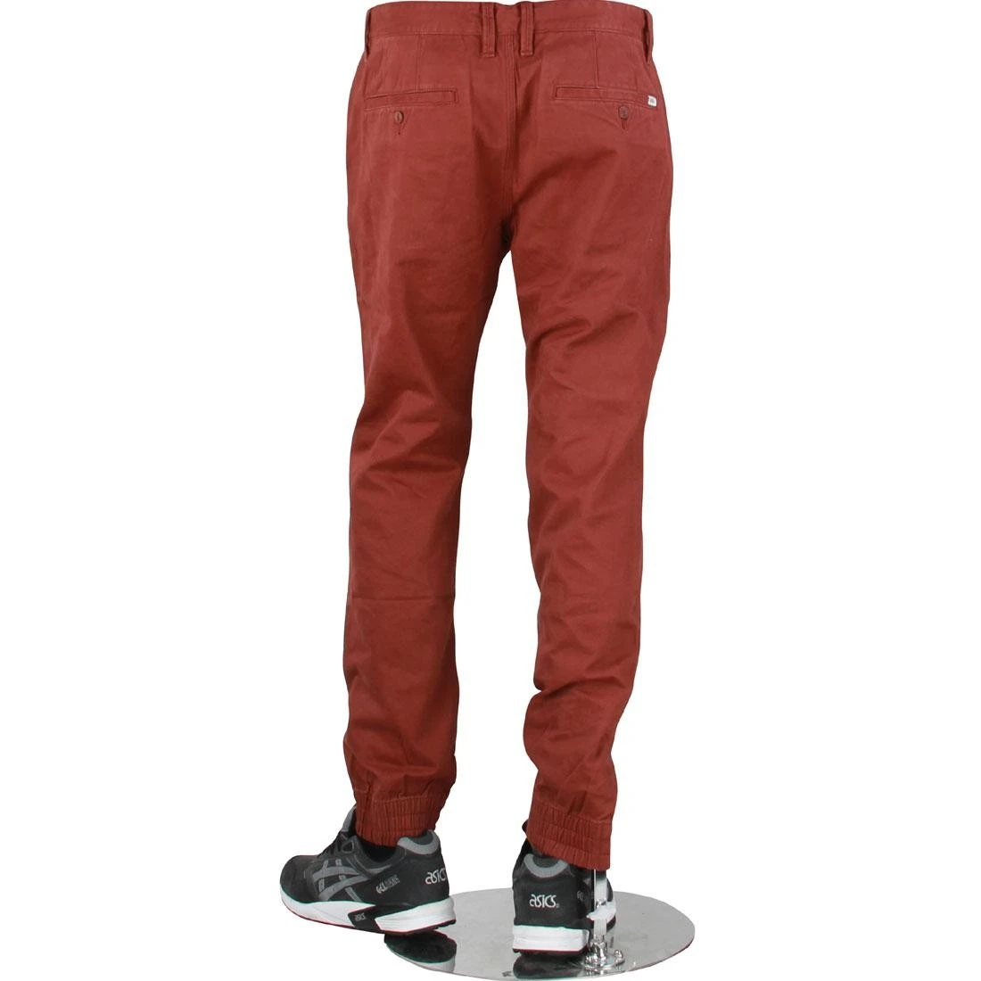 Vans Men Excerpt Chino Pegged Pants (maroon / Brick) 2 Vans Men Excerpt Chino Pegged Pants (maroon / Brick) - Image 2