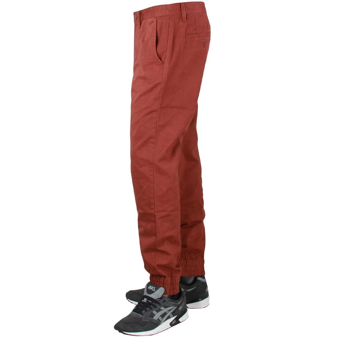 Vans Men Excerpt Chino Pegged Pants (maroon / Brick) 3 Vans Men Excerpt Chino Pegged Pants (maroon / Brick) - Image 3