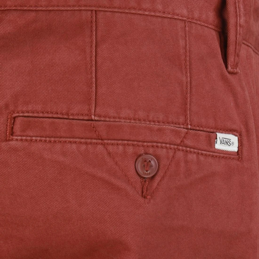 Vans Men Excerpt Chino Pegged Pants (maroon / Brick) 4 Vans Men Excerpt Chino Pegged Pants (maroon / Brick) - Image 4