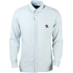 Barney Cools Men B Schooled Button Up Shirt (gray / Chambray)