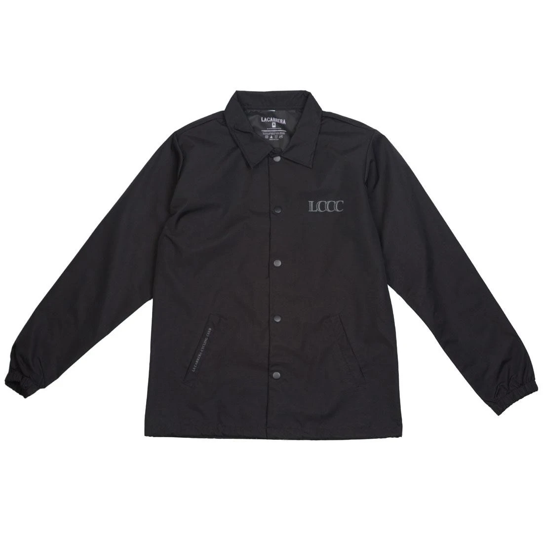 La Carrera Men La Carrera Skull Coaches Jacket (black) 1 La Carrera Men La Carrera Skull Coaches Jacket (black)