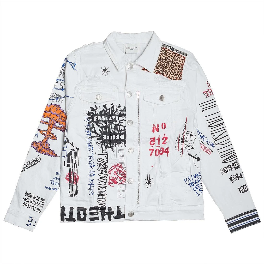 Lifted Anchors Men Hendrix Jacket (white)