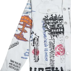 Lifted Anchors Men Hendrix Jacket (white) 7 Lifted Anchors Men Hendrix Jacket (white) -Marvia Wear Sales Store lfhendrxjcwht 2